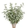 VGIA 6 Pcs Artificial Plants Eucalyptus Stems Eucalyptus Leaf Spray In Green Greenery Stems Silk Plastic Plants Floral For Home Party Wedding Decoration -Green Leaf Store 51DJc1J1LOL