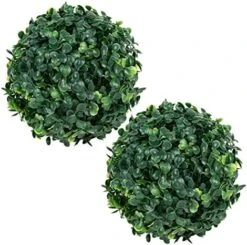 NaienCraft, Pack Of 6 Artificial Plant Topiary Ball Faux Boxwood Decorative Balls For Home Wedding Hanging Decor -Green Leaf Store 51GOHAkNz0L. AC