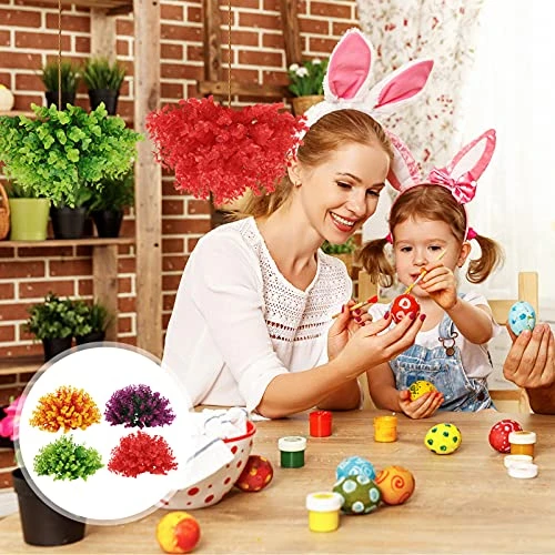 Cabilock 4pcs Artificial Grass Ball Decorative Faux Topiary Plant Ball Ornament For Garden Wedding Party Hanging Wall Decoration 5 Cabilock 4pcs Artificial Grass Ball Decorative Faux Topiary Plant Ball Ornament For Garden Wedding Party Hanging Wall Decoration - Image 5