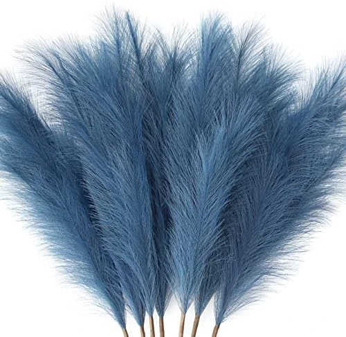 ZIFTY 7-Pcs 38"/3.1FT Faux Pampas Grass Large Tall Fluffy Artificial Fake Flower Boho Decor Bulrush Reed Grass For Vase Filler Farmhouse Home Wedding Decor (Black) 5 ZIFTY 7-Pcs 38"/3.1FT Faux Pampas Grass Large Tall Fluffy Artificial Fake Flower Boho Decor Bulrush Reed Grass For Vase Filler Farmhouse Home Wedding Decor (Black) - Image 5