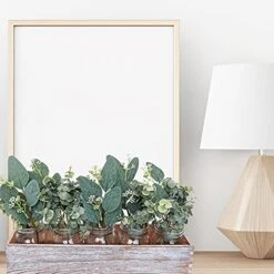 Winlyn 20 Pcs Mixed Eucalyptus Leaves Stems Bulk Artificial Oval Eucalyptus Leaves With White Seeds Stems And Eucalyptus Leaves Sprays For Vase Floral Wreath Bouquets Wedding Greenery Decoration 8 Winlyn 20 Pcs Mixed Eucalyptus Leaves Stems Bulk Artificial Oval Eucalyptus Leaves With White Seeds Stems And Eucalyptus Leaves Sprays For Vase Floral Wreath Bouquets Wedding Greenery Decoration -Green Leaf Store 51K8eqzAdNL