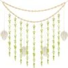 Heemlaxie Macrame Boho Wall Hanging Decor Woven Tapestry Wedding Christmas Backdrop Decoration For Home Apartment Nursery Bedroom Dorm Room (white) 9 Heemlaxie Macrame Boho Wall Hanging Decor Woven Tapestry Wedding Christmas Backdrop Decoration For Home Apartment Nursery Bedroom Dorm Room (white) -Green Leaf Store 51M1B6Y7o0L