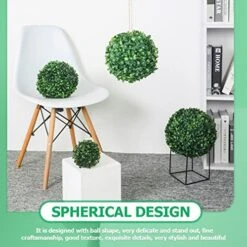 BESTOYARD 4pcs Boxwood Topiary Ball Frames DIY Boxwood Ball Support Cage Topiary Plants Round Frame Flower Arrangement Garden Outdoor Decor 20cm 6 BESTOYARD 4pcs Boxwood Topiary Ball Frames DIY Boxwood Ball Support Cage Topiary Plants Round Frame Flower Arrangement Garden Outdoor Decor 20cm -Green Leaf Store 51NHCjH4qsL