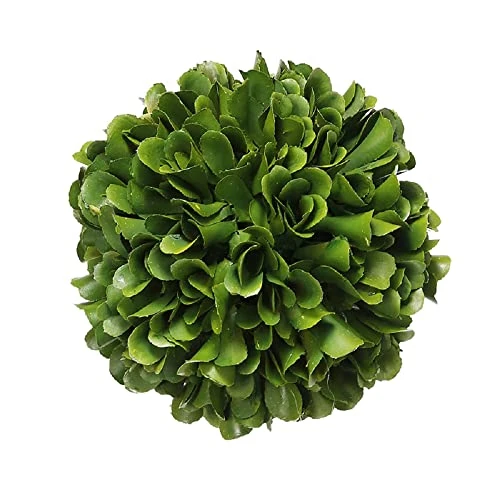 A&B Home 4" Faux Boxwood Topiary Ball Botanical/Green, Modern Greenary Home Décor 1 A&B Home 4" Faux Boxwood Topiary Ball Botanical/Green, Modern Greenary Home Décor