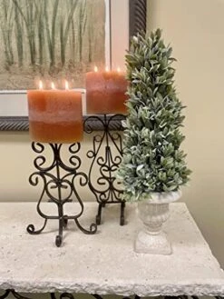 Regency International Flocked Artificial Sage Cone Tabletop Topiary 24" 8 Regency International Flocked Artificial Sage Cone Tabletop Topiary 24" -Green Leaf Store 51OYvlGC4KL