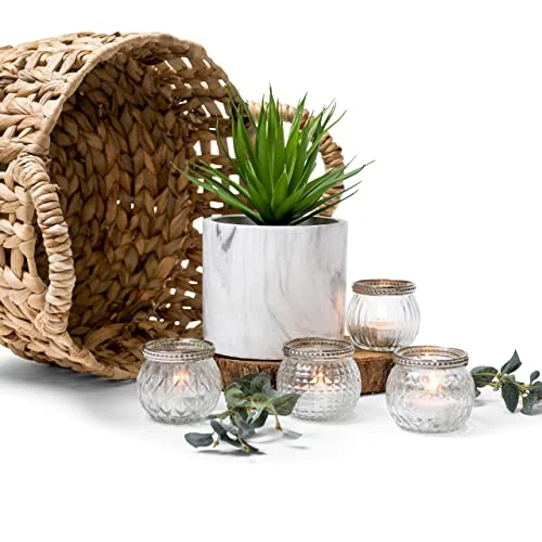 Kurrajong Farmhouse - Marble Pattern Pot With Faux Succulent Plant - 8" High - Artificial Plant - Potted Plant - Succulent Plants Artificial - Fake Succulent - Faux Plant Pot 2 Kurrajong Farmhouse - Marble Pattern Pot With Faux Succulent Plant - 8" High - Artificial Plant - Potted Plant - Succulent Plants Artificial - Fake Succulent - Faux Plant Pot - Image 2