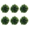 ARTIBETTER 6pcs 10cm Artificial Boxwood Ball Topiary Plants Round For Home Wedding Party Decor Garden Front Patio Planter Deck Backyard Indoor Outdoor Decor Green 27 ARTIBETTER 6pcs 10cm Artificial Boxwood Ball Topiary Plants Round For Home Wedding Party Decor Garden Front Patio Planter Deck Backyard Indoor Outdoor Decor Green -Green Leaf Store 51RYobcJ7uL 1