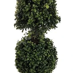 Overstock Regency 38" Boxwood Ball Cone Topiary -Green Leaf Store 51S5s7ReDpL
