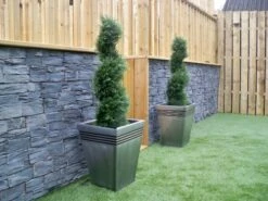 2 Best Artificial 90cm 3ft Cedar Spiral Trees Alt Boxwood Buxus -Green Leaf Store 51SjIRHuv3L