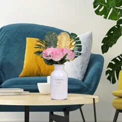 77 Pieces 9 Kinds Artificial Palm Leaves For Tropical Party Decorations Golden Tropical Leaves With Stems Jungle Leaves Decoration Hawaiian Party Beach Baby Shower Wedding Birthday Decorations -Green Leaf Store 51TtkxH433L