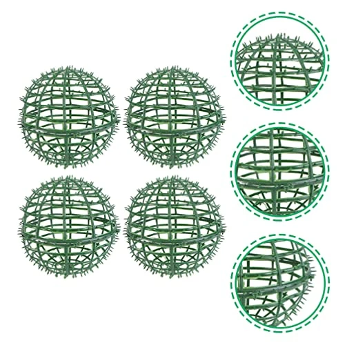 BESTOYARD 4pcs Boxwood Topiary Ball Frames DIY Boxwood Ball Support Cage Topiary Plants Round Frame Flower Arrangement Garden Outdoor Decor 20cm 5 BESTOYARD 4pcs Boxwood Topiary Ball Frames DIY Boxwood Ball Support Cage Topiary Plants Round Frame Flower Arrangement Garden Outdoor Decor 20cm - Image 5