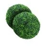 Gilaree 2 PCS 19.7" 4 Layers Artificial Boxwood Topiary Balls, Fake Bushes Boxwood Balls Outdoor Set Of 2, Garden Spheres Plant For Backyard,Balcony,Garden, Wedding And Home Décor -Green Leaf Store 51UZzZQCyKL