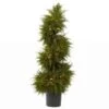 Nearly Natural 5915 Cedar Spiral Topiary With Lights, 43-Inch, Green -Green Leaf Store 51UaJuubKnL