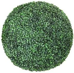 LHJJ Green Boxwood Ball, Multi-Size Selection, Garden Decoration Topiary Balls Artificial Grass Wooden Ball -Green Leaf Store 51Uggwi0SfL. AC 3