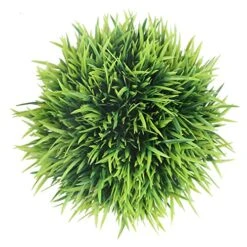 Svenee Mini Artificial Plants, Plastic Fake Green Grass Faux Greenery Topiary Shrubs With Grey Pots For Bathroom Home Office Décor, House Decorations (1) 11 Svenee Mini Artificial Plants, Plastic Fake Green Grass Faux Greenery Topiary Shrubs With Grey Pots For Bathroom Home Office Décor, House Decorations (1) -Green Leaf Store 51V2LQWWtxL