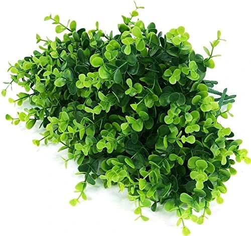 TEMCHY 24 Bundles Outdoor Artificial Boxwood Stems Faux Plants Shrubs, Fake UV Resistant Greenery Foliage Spring For Farmhouse, Home, Garden, Office, Patio, Wedding Decor 3 TEMCHY 24 Bundles Outdoor Artificial Boxwood Stems Faux Plants Shrubs, Fake UV Resistant Greenery Foliage Spring For Farmhouse, Home, Garden, Office, Patio, Wedding Decor - Image 3