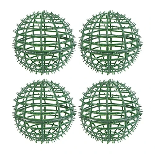 BESTOYARD 4pcs Boxwood Topiary Ball Frames DIY Boxwood Ball Support Cage Topiary Plants Round Frame Flower Arrangement Garden Outdoor Decor 20cm 1 BESTOYARD 4pcs Boxwood Topiary Ball Frames DIY Boxwood Ball Support Cage Topiary Plants Round Frame Flower Arrangement Garden Outdoor Decor 20cm