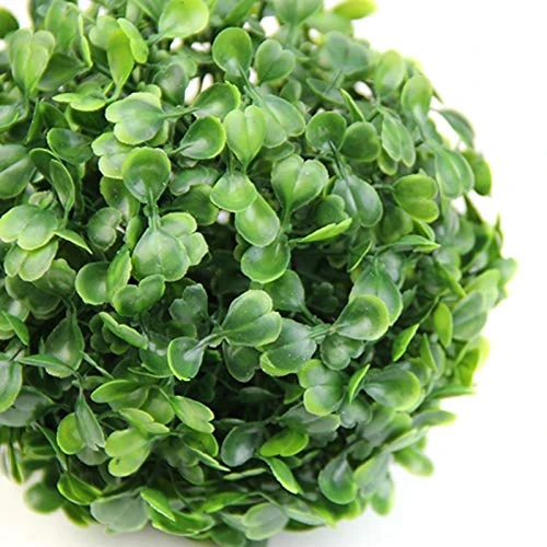Junshi11 Artificial Plant Topiary Ball Faux Boxwood Decorative Balls For Home Office Desk Table Room Decoration, Garden Wedding Decor, Indoor Outdoor Artificial Plant Ball 18 Cm 5 Junshi11 Artificial Plant Topiary Ball Faux Boxwood Decorative Balls For Home Office Desk Table Room Decoration, Garden Wedding Decor, Indoor Outdoor Artificial Plant Ball 18 Cm - Image 5