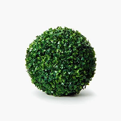 ELITE FLORAL Boxwood Topiary Ball – Artificial Topiary Plant For Weddings, Parties, Home Decoration, Topiary Substitution, Indoor Artificial Plant Ball – 4” Diameter – Green 9 ELITE FLORAL Boxwood Topiary Ball – Artificial Topiary Plant For Weddings, Parties, Home Decoration, Topiary Substitution, Indoor Artificial Plant Ball – 4” Diameter – Green - Image 9