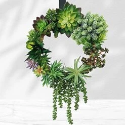 Winlyn 19 Pcs Assorted Artificial Succulents Plants Unpotted Small Green Hanging Succulent Aloe Fake Cacti Succulents Bulk For Succulent Garden Centerpiece Wreath Arrangement Indoor Outdoor Home Decor 9 Winlyn 19 Pcs Assorted Artificial Succulents Plants Unpotted Small Green Hanging Succulent Aloe Fake Cacti Succulents Bulk For Succulent Garden Centerpiece Wreath Arrangement Indoor Outdoor Home Decor -Green Leaf Store 51aCMQwPllL