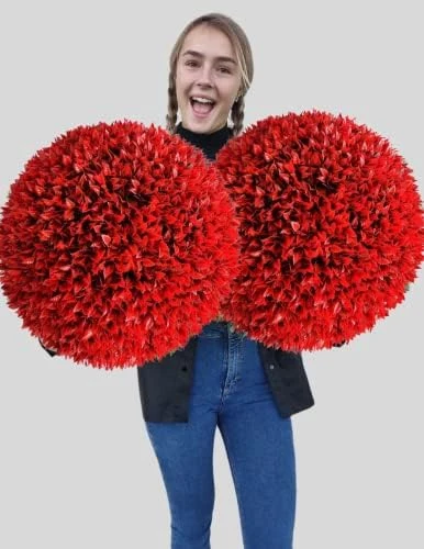 365 Curb Appeal Set Of 2 Large Topiary Balls (Better Than A Boxwood) 10 365 Curb Appeal Set Of 2 Large Topiary Balls (Better Than A Boxwood) - Image 10