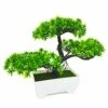180mm Bonsai Tree In Pot Artificial Plant Decoration For Office/Home Green -Green Leaf Store 51bbRYLY8YL