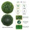 A&R A & R 2 Pcs 18.90" Artificial Boxwood Balls, 4 Layers Artificial Plant Topiary Ball With Extra Leaves, A Scent Pouch A& 20 Zip Ties, UV Protected Faux Spheres Set For Indoor & Outdoor Decor -Green Leaf Store 51cTBCWrIXL