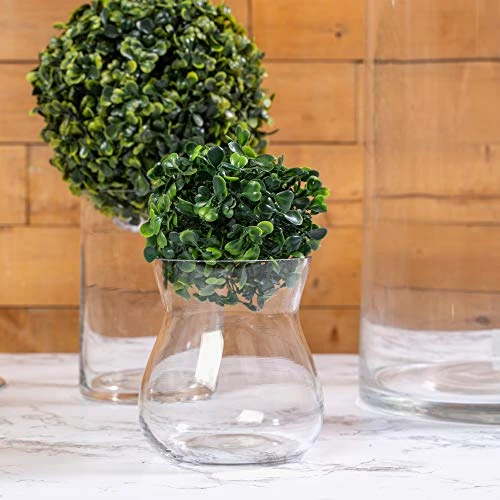 ELITE FLORAL Boxwood Topiary Ball – Artificial Topiary Plant For Weddings, Parties, Home Decoration, Topiary Substitution, Indoor Artificial Plant Ball – 4” Diameter – Green 3 ELITE FLORAL Boxwood Topiary Ball – Artificial Topiary Plant For Weddings, Parties, Home Decoration, Topiary Substitution, Indoor Artificial Plant Ball – 4” Diameter – Green - Image 3