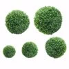 Chrees Artifical Plant Balls Green Plastic Plant Ball Topiary Ball Faux Boxwood Balls Decorative For Home Outdoor Wedding Party Decoration -Green Leaf Store 51dHzC45vxL