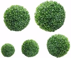 Chrees Artifical Plant Balls Green Plastic Plant Ball Topiary Ball Faux Boxwood Balls Decorative For Home Outdoor Wedding Party Decoration 23 Chrees Artifical Plant Balls Green Plastic Plant Ball Topiary Ball Faux Boxwood Balls Decorative For Home Outdoor Wedding Party Decoration -Green Leaf Store 51dHzC45vxL. AC 5