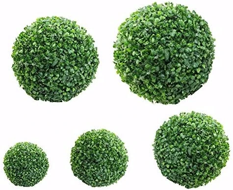 Chrees Artifical Plant Balls Green Plastic Plant Ball Topiary Ball Faux Boxwood Balls Decorative For Home Outdoor Wedding Party Decoration 7 Chrees Artifical Plant Balls Green Plastic Plant Ball Topiary Ball Faux Boxwood Balls Decorative For Home Outdoor Wedding Party Decoration - Image 7