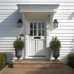 Cedar Artificial Bush,Faux Shrub,Topiary Artificial Cypress Tree,Includes Black Plastic Pot,2 Packs Fake Trees,Home Decor For Indoor And Outdoor,Faux Plants Outdoor,Artificial Greenery Set,24inch