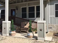 VOPVZVKO Two Artificial Outdoor 4' Spiral Boxwood Topiary UV Rated! Free Returns! 9 VOPVZVKO Two Artificial Outdoor 4' Spiral Boxwood Topiary UV Rated! Free Returns! -Green Leaf Store 51iJ17GrruL