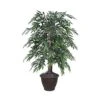 Vickerman 4' Artificial Green Smilax Bush, Brown Plastic Container. 30 Vickerman 4' Artificial Green Smilax Bush, Brown Plastic Container. -Green Leaf Store 51jvXuwJILL
