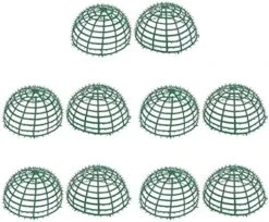 EXCEART 5pcs Plastic Frame For Artificial Boxwood Topiary Ball DIY Flower Ball Grass Balls Flower Arrangement Holder Egg Floral Cage For Garden Home Decor, 30X30cm, P03HO1650ZW4CHWISSDKNXVC -Green Leaf Store 51jyXGPT1XL. AC 1