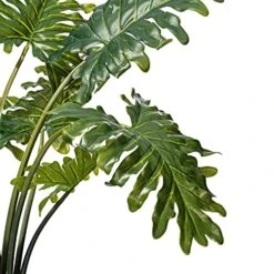 Vickerman Everyday Artificial Grand Philodendron Bush 25" Tall - Green Indoor Potted Philo Bush - Faux Decor For Home Or Office Greenery 11 Vickerman Everyday Artificial Grand Philodendron Bush 25" Tall - Green Indoor Potted Philo Bush - Faux Decor For Home Or Office Greenery -Green Leaf Store 51kKxyKn8tL