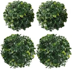 AUEAR, Artificial Boxwood Topiary Plant Balls Decorative For Table Decoration Garden Wedding Decor (7 Inch Diameter, 2 Pack) 12 AUEAR, Artificial Boxwood Topiary Plant Balls Decorative For Table Decoration Garden Wedding Decor (7 Inch Diameter, 2 Pack) -Green Leaf Store 51l9JLSGfQL. AC