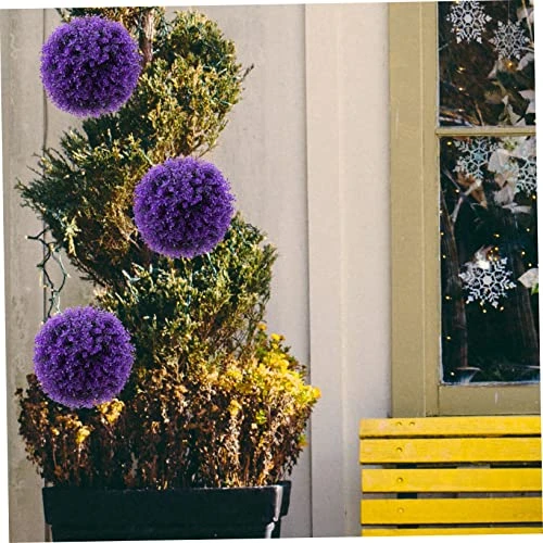 FAVOMOTO Eucalyptus Grass Ball Artificial Plants Indoor Artificial Outdoor Plants House Plants Indoors Live Hanging Boxwood Balls Topiary Balcony Topiary Balls Artificial Topiary 3pcs 2 FAVOMOTO Eucalyptus Grass Ball Artificial Plants Indoor Artificial Outdoor Plants House Plants Indoors Live Hanging Boxwood Balls Topiary Balcony Topiary Balls Artificial Topiary 3pcs - Image 2