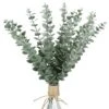 FUNARTY 15pcs Artificial Eucalyptus Leaves Stems 18" Tall Greenery Decor Faux Eucalyptuses Real Touch For Wedding Bouquet Centerpiece Home Decor -Green Leaf Store 51nMOd7xaCL
