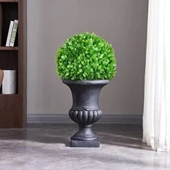 APICRED Boxwood Balls Artificial Topiary Ball Lifelike Plants Topiary Boxwood For Home Garden, Patio, Planter, Deck, Backyard Indoor/Outdoor Decore, 11 ", 2 Packs -Green Leaf Store 51ntoiN4blS. AC 2