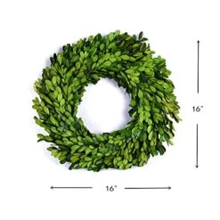 BoxwoodValley Preserved Boxwood Wreath 16 Inch Year Round Green Wreath For Halloween, Christmas Wreath Decor Green Garland For Indoor Green Autumn Wreath Decor (16 Inch) 15 BoxwoodValley Preserved Boxwood Wreath 16 Inch Year Round Green Wreath For Halloween, Christmas Wreath Decor Green Garland For Indoor Green Autumn Wreath Decor (16 Inch) -Green Leaf Store 51pHKm9oUqL