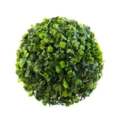 AUEAR, Artificial Boxwood Topiary Plant Balls Decorative For Table Decoration Garden Wedding Decor (7 Inch Diameter, 2 Pack) 11 AUEAR, Artificial Boxwood Topiary Plant Balls Decorative For Table Decoration Garden Wedding Decor (7 Inch Diameter, 2 Pack) -Green Leaf Store 51qZUGUeukL