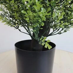 3' Artificial Milan Cypress Outdoor Potted Topiary Tree Set Of 2 Greenery Home Decor -Green Leaf Store 51rInucM15L