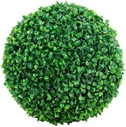 Artificial Plant Hemisphere Artificial Grass Balls Green Boxwood Balls Artificial Green Plant Decorative Balls Faux Boxwood Leaves Outdoor Fake Plants Plastic Plant For Outdoor Garden Decoration -Green Leaf Store 51s4P4BNvbL. AC 1