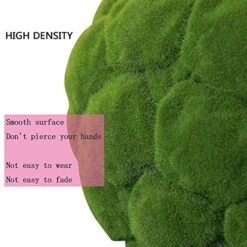 ZXLL 3in,4in,5in,6in,8in,12in,16in,20in Artificial Moss Balls,Natural Green,Not Easy To Fade,Faux Decorative Ball,Outdoor Garden,Artificial Boxwood Ball 1 Piece (Color : Green, Size : Ø30cm/12in) -Green Leaf Store 51sVjCHNv9S