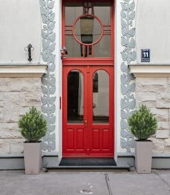 (Set Of 2) 24Inch/2 Foot Outdoor,Indoor Artificial Boxwood Plant Garden Torch Shaped Topiary Artificial Topiaries Bushes Potted Fake Plants Company Home Office Decor 11 (Set Of 2) 24Inch/2 Foot Outdoor,Indoor Artificial Boxwood Plant Garden Torch Shaped Topiary Artificial Topiaries Bushes Potted Fake Plants Company Home Office Decor -Green Leaf Store 51sZOyxCE4L