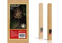 LIGHTSHARE 6.5 Feet 208L LED Lighted Cherry Blossom Tree, Warm White, Decorate Home Garden, Spring, Summer, Wedding, Birthday, Christmas Holiday, Party, For Indoor And Outdoor Use -Green Leaf Store 51t3FUn0lfL