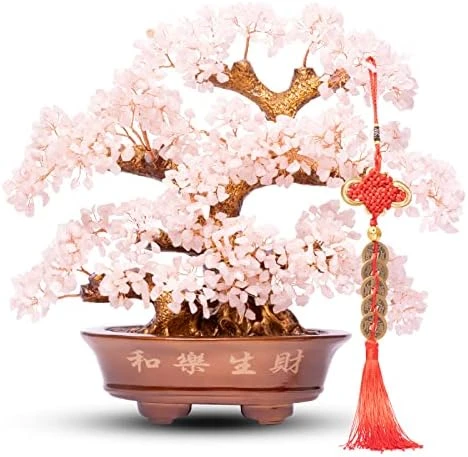 GEMBOURY Natural Aventurine (1,251 Gemstone Count) Chakra Crystal Tree With Healing Properties 14" - Bonsai Feng Shui Money Tree For Luck And Intelligence Desk Decoration 12 GEMBOURY Natural Aventurine (1,251 Gemstone Count) Chakra Crystal Tree With Healing Properties 14" - Bonsai Feng Shui Money Tree For Luck And Intelligence Desk Decoration - Image 12