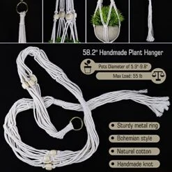 Supecaty 2 Pack Artificial Hanging Plants With Plant Hangers, Fake Hanging Plants Small Potted Green Grass Eucalyptus Faux Topiary Shrubs For Home Office Bathroom Living Room Bedroom Aesthetic Decor -Green Leaf Store 51uDiPHXJeL