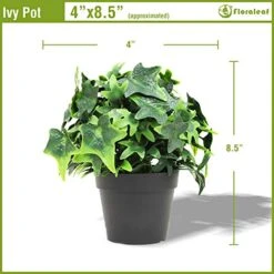 FLORALEAF Artificial Plants Small Fake Plant Green Topiaries Potted Décor Plastic Flowers Plant For Home Office Farmhouse Bathroom Tabletop Indoor Décor Ivy Flower, 19 Packs 16 FLORALEAF Artificial Plants Small Fake Plant Green Topiaries Potted Décor Plastic Flowers Plant For Home Office Farmhouse Bathroom Tabletop Indoor Décor Ivy Flower, 19 Packs -Green Leaf Store 51uGlTjFf5L